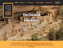 Tablet Screenshot of chamiza.org